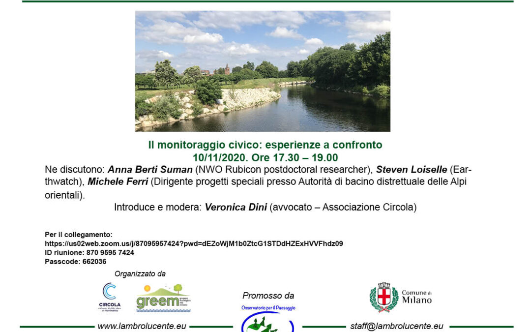 Il monitoraggio civico: esperienze a confronto