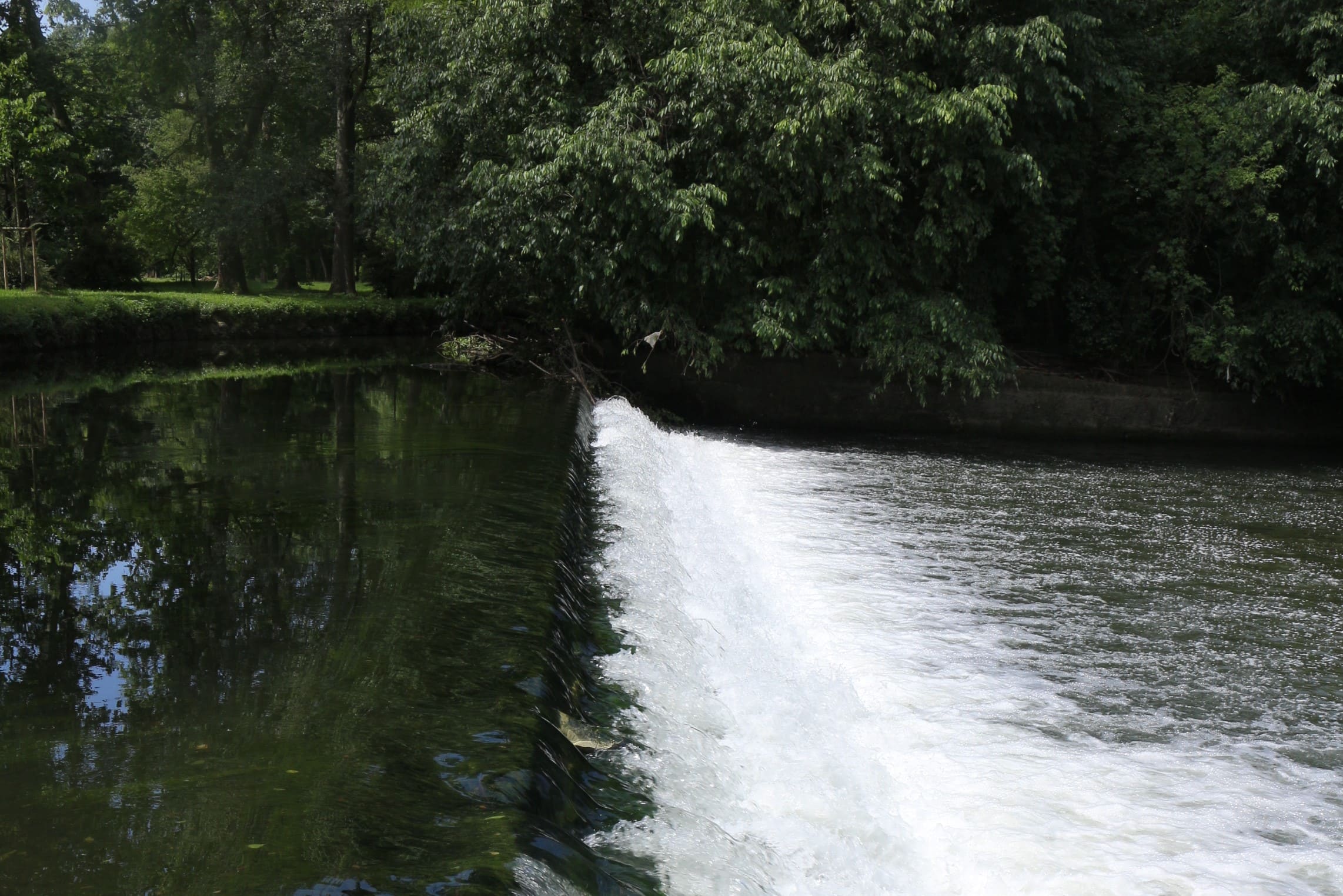 Cascatella al Parco Lambro