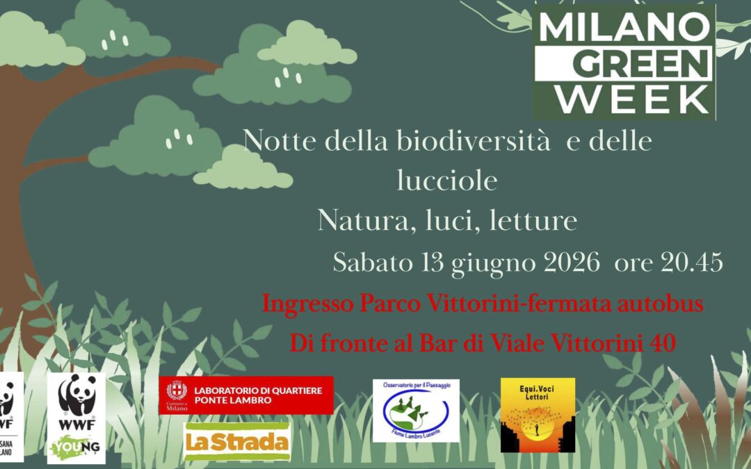 Notte della biodiversità e delle lucciole. Natura, luci, letture